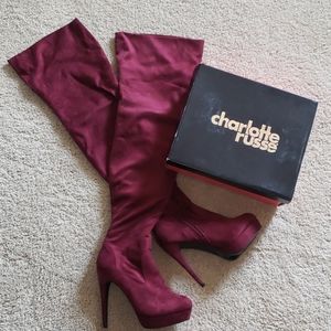 Thigh high boots